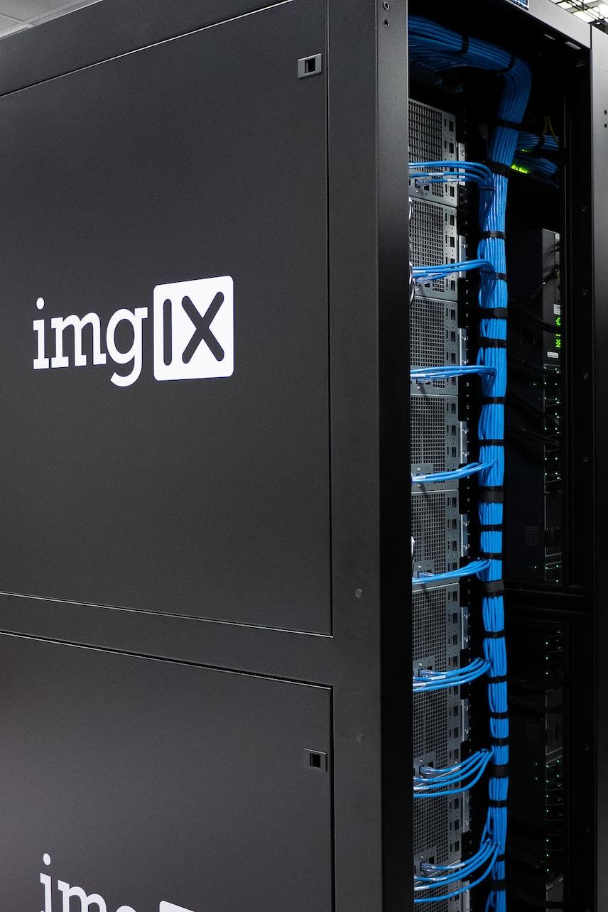 black ImgIX server system